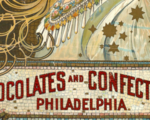 Alphonse Mucha "Whitman's Chocolate and Confections" (c.1920) - Mabon Gallery