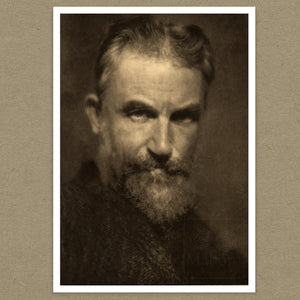 Alvin Langdon Coburn "George Bernard Shaw Portrait" (c.1908) - Mabon Gallery