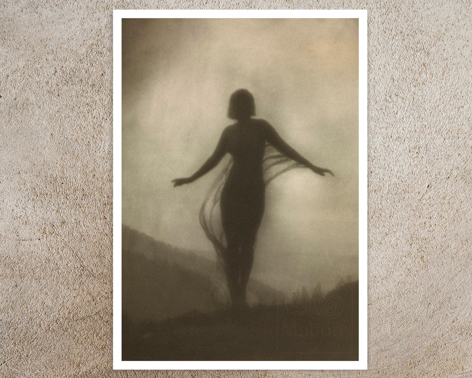 Anne Brigman “The Breeze” (c.1910) Vintage Pictorialist Photography - Mabon Gallery