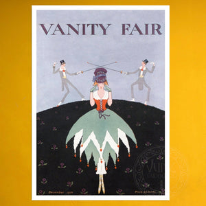 Annie Harriet Fish "December 1916" Vintage Vanity Fair Magazine Cover - Mabon Gallery