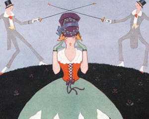 Annie Harriet Fish "December 1916" Vintage Vanity Fair Magazine Cover - Mabon Gallery