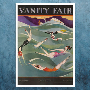 Annie Harriet Fish "February 1924" Vintage Vanity Fair Magazine Cover - Mabon Gallery