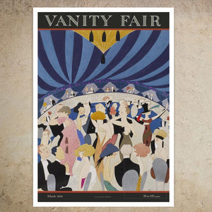 Annie Harriet Fish "March 1921" Vintage Vanity Fair Magazine Cover - Mabon Gallery