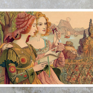 Armand Point "Golden Legend" (c.1897) - Mabon Gallery