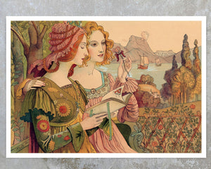 Armand Point "Golden Legend" (c.1897) - Mabon Gallery