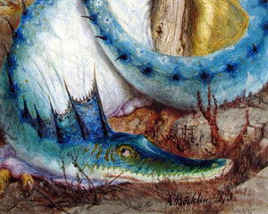 Arnold Böcklin "Roger Freeing Angelica" (c.1873) - Mabon Gallery