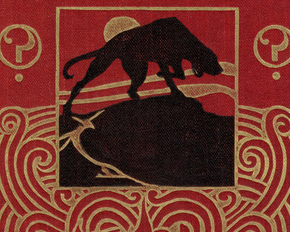 Arthur Conan Doyle "The Hound of the Baskervilles" (1902) First Edition Cover Illustration, Sherlock Holmes - Mabon Gallery