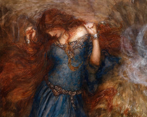 Arthur Rackham "Andromeda" (c.1902) - Mabon Gallery