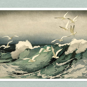 Arthur Rigden Read "Stormy Seas" (c.1930) - Mabon Gallery
