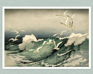 Arthur Rigden Read "Stormy Seas" (c.1930) - Mabon Gallery
