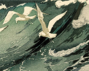 Arthur Rigden Read "Stormy Seas" (c.1930) - Mabon Gallery