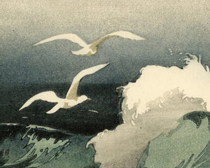 Arthur Rigden Read "Stormy Seas" (c.1930) - Mabon Gallery