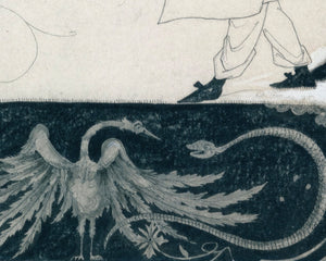 Aubrey Beardlsey “The Birthday of Madame Cigale” (c.1892) - Mabon Gallery