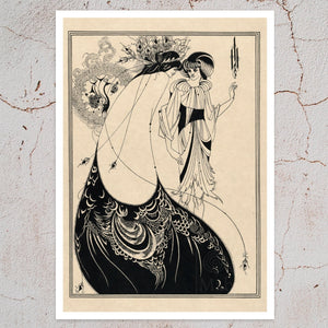 Aubrey Beardsley "Salomé: The Peacock Skirt" (c.1907) - Mabon Gallery