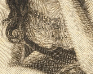 Auguste Danse "Woman With a Cat On Her Shoulder" (c.1875) - Mabon Gallery