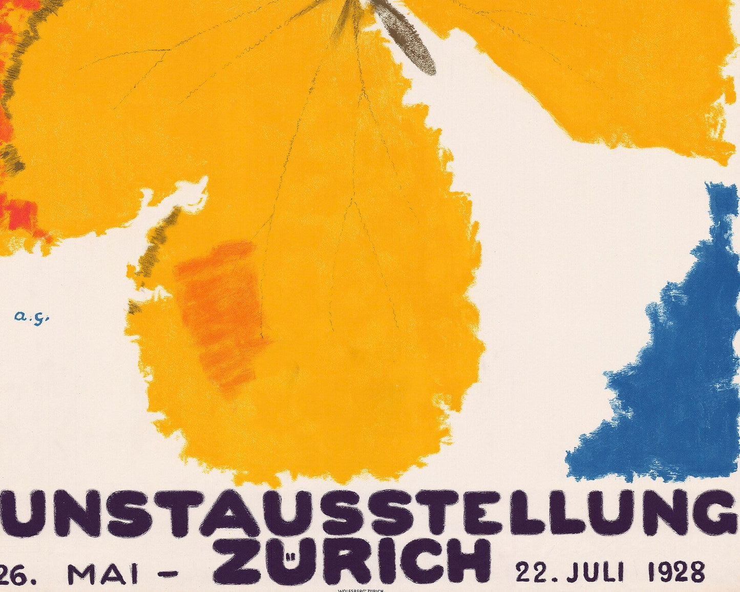 Augusto Giacometti "Kunstausstellung Zürich" (c.1928) - Mabon Gallery