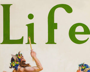 Benjamin Corey Kilvert "Life Magazine Cover - April 1923 - Satyr & Pan" - Mabon Gallery