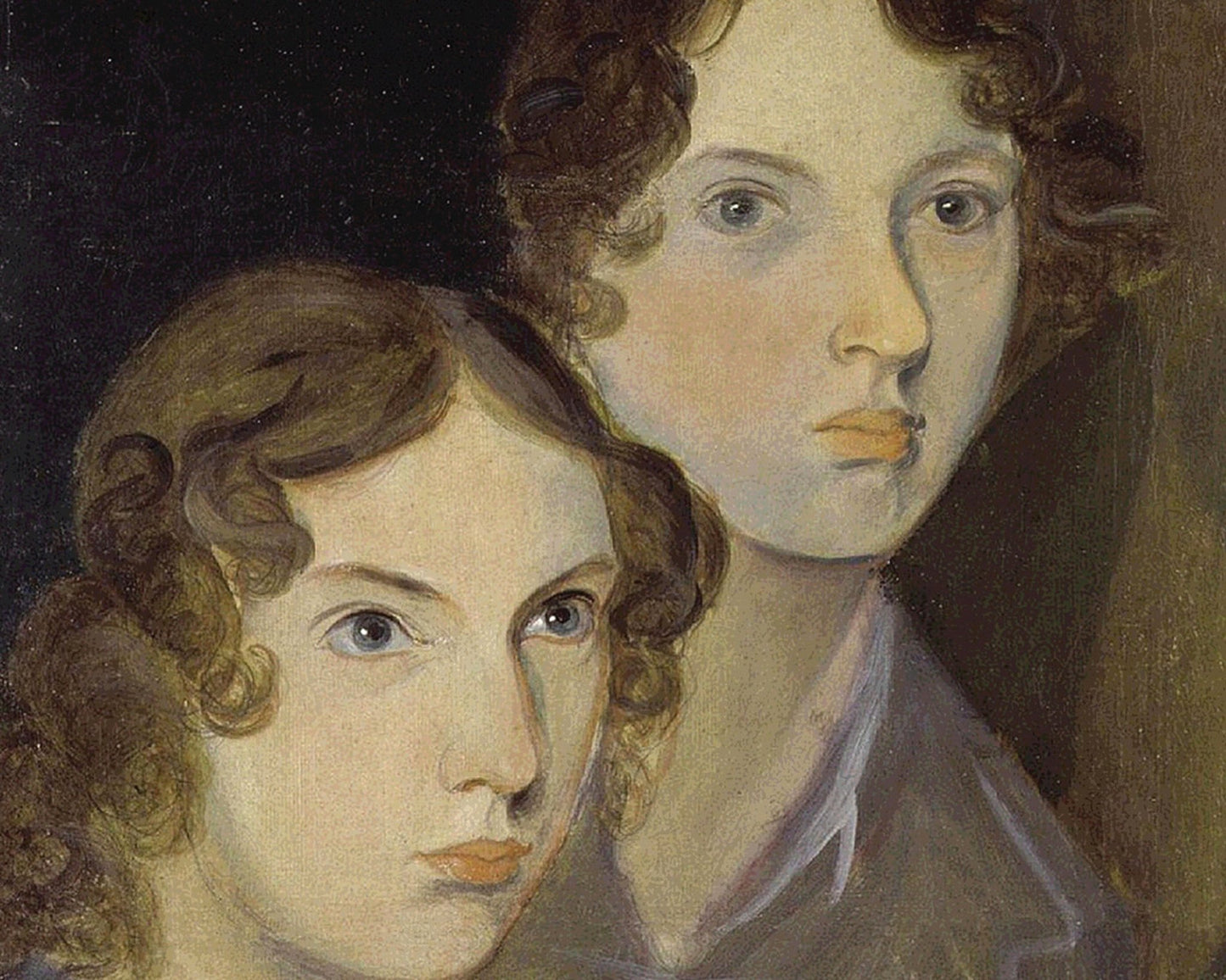 Branwell Brontë "Brontë Sisters Portrait" (c.1834) - Mabon Gallery