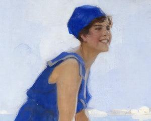 Brynolf Wennerberg “Die Strandnixe - The Beach Mermaid” (c.1920) - Mabon Gallery