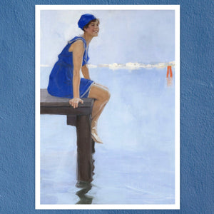 Brynolf Wennerberg “Die Strandnixe - The Beach Mermaid” (c.1920) - Mabon Gallery