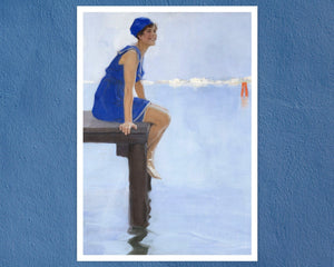 Brynolf Wennerberg “Die Strandnixe - The Beach Mermaid” (c.1920) - Mabon Gallery