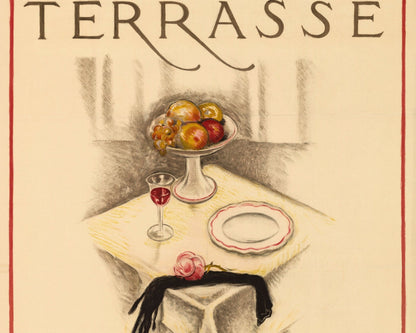 Burkhard Mangold "Terrasse Restaurant Kunsthalle" (c.1922) - Mabon Gallery