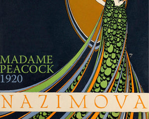 Burton Rice "Madame Peacock" (c.1920) Movie Poster - Mabon Gallery