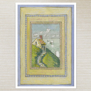 Camille Pissarro "Maison Sur La Falaise" (c.1883) - Mabon Gallery