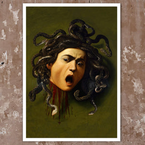 Caravaggio "Medusa" (c.1597) - Mabon Gallery