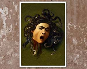 Caravaggio "Medusa" (c.1597) - Mabon Gallery