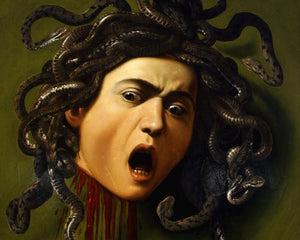 Caravaggio "Medusa" (c.1597) - Mabon Gallery
