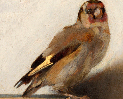 Carel Fabritius - "The Goldfinch" (1654) - Mabon Gallery