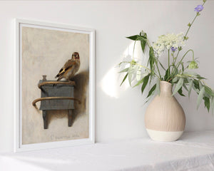 Carel Fabritius - "The Goldfinch" (1654) - Mabon Gallery