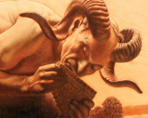 Carlos Schwabe "Le Faune" (c.1920) - Mabon Gallery