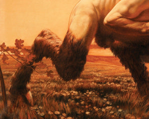 Carlos Schwabe "Le Faune" (c.1920) - Mabon Gallery