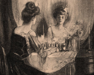 Charles Allan Gilbert "All Is Vanity" (c.1892) - Mabon Gallery