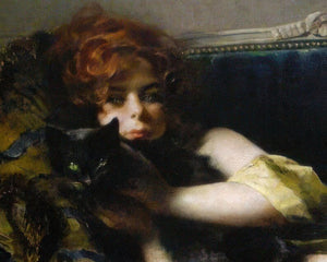 Charles Joseph Watelet "Les Félins" (c.1923) - Mabon Gallery