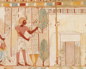 Charles K. Wilkinson "Nebamun Supervising Estate Activities" (c.1928 original: c.1400–1352 B.C) - Mabon Gallery