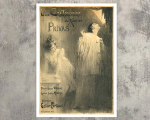Charles - Lucien Léandre "Les Cantomimes de Xavier Privas" (c.1899) - Mabon Gallery