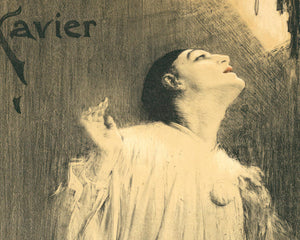 Charles - Lucien Léandre "Les Cantomimes de Xavier Privas" (c.1899) - Mabon Gallery