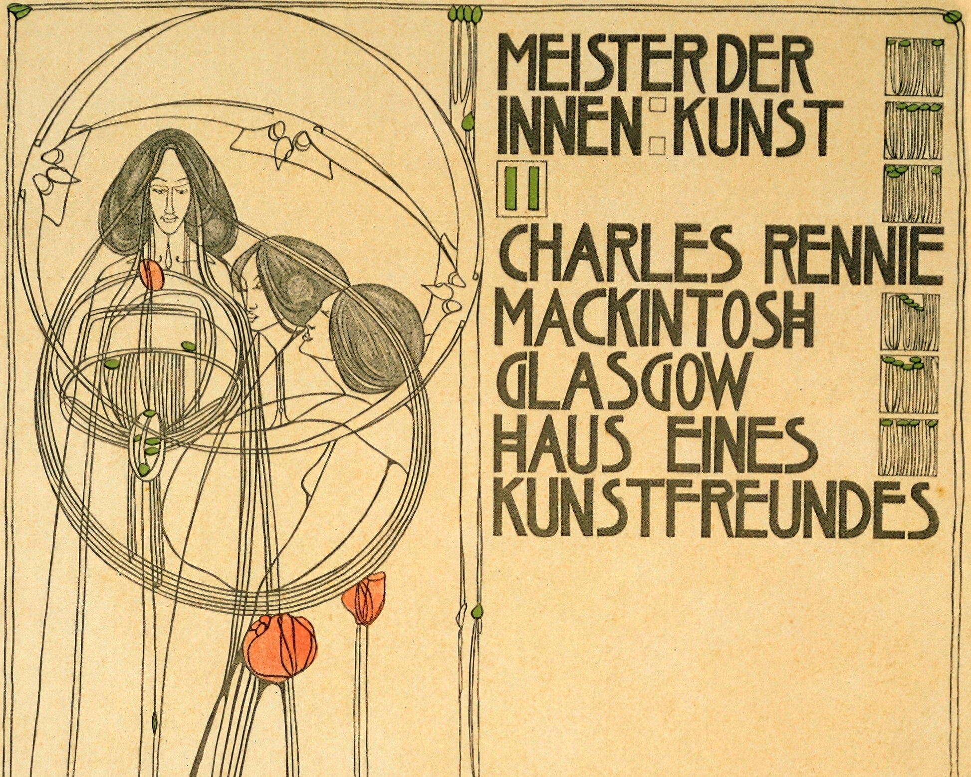 Charles Rennie Mackintosh "Meister der Innen" (c.1902) - Mabon Gallery