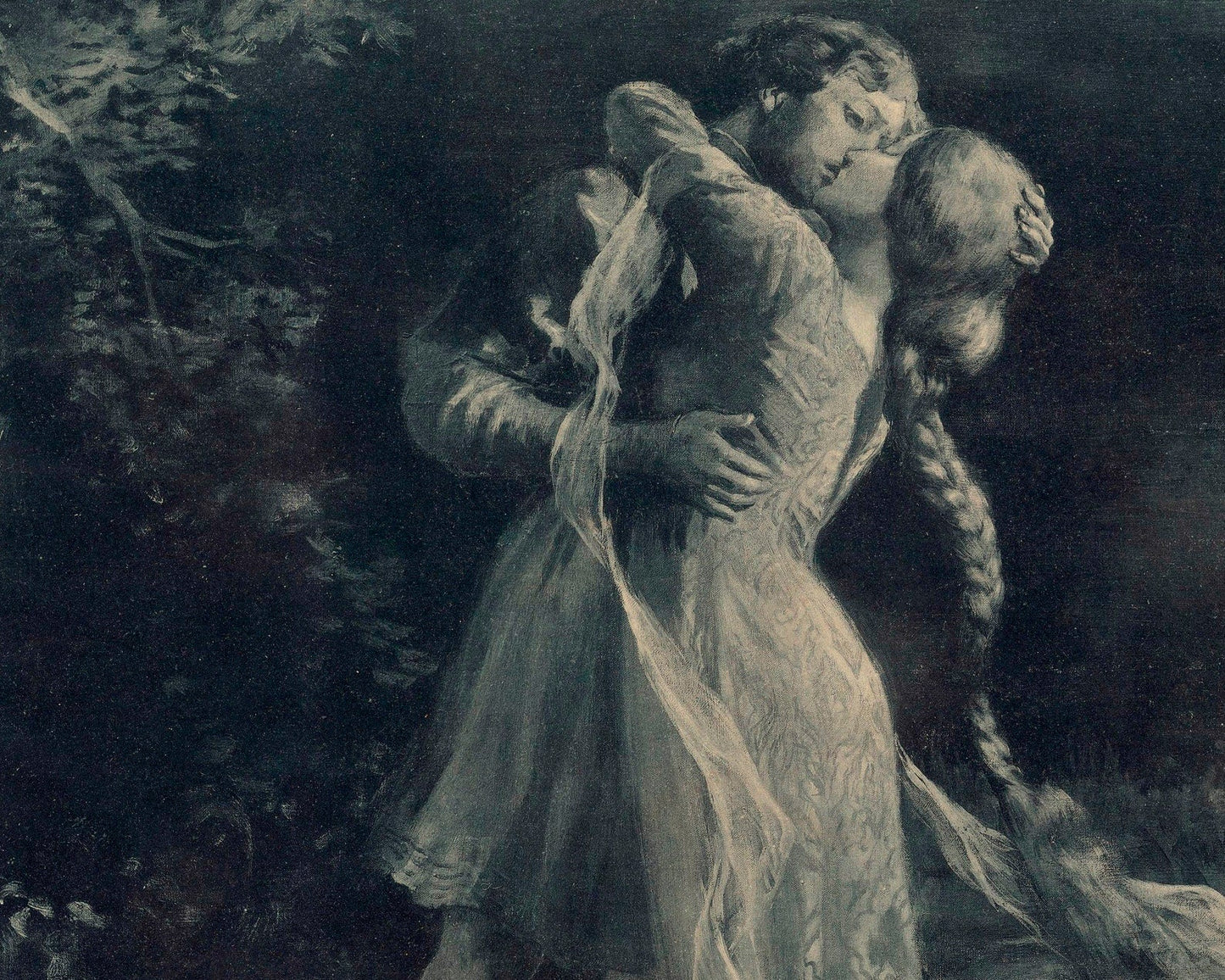 Claude Debussy Opera Poster “Pelléas and Mélisande” (c.1902) Georges Rochegrosse - Mabon Gallery