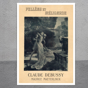 Claude Debussy Opera Poster “Pelléas and Mélisande” (c.1902) Georges Rochegrosse - Mabon Gallery