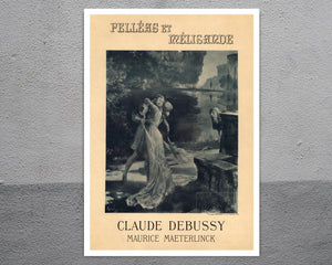 Claude Debussy Opera Poster “Pelléas and Mélisande” (c.1902) Georges Rochegrosse - Mabon Gallery