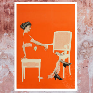 Coles Phillips "Survival of the Fittest" (c.1911) - Mabon Gallery