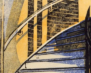 Cyril Edward Power "The Tube Staircase" (c.1929) - Mabon Gallery