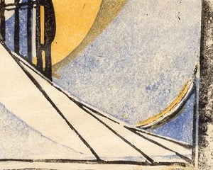 Cyril Edward Power "The Tube Staircase" (c.1929) - Mabon Gallery