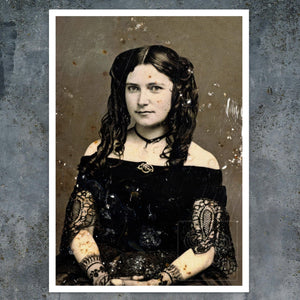Daguerreotype Found On The Shipwreck of SS Central America "Mona Lisa of the Deep" (c.1856) - Mabon Gallery