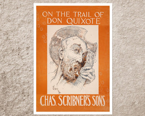 Daniel Vierge "On the trail of Don Quixote" (c.1890) - Mabon Gallery