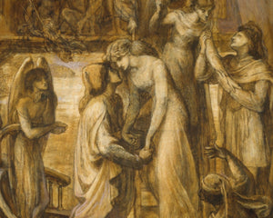 Dante Gabriel Rossetti "The Boat of Love" (c.1877) - Mabon Gallery